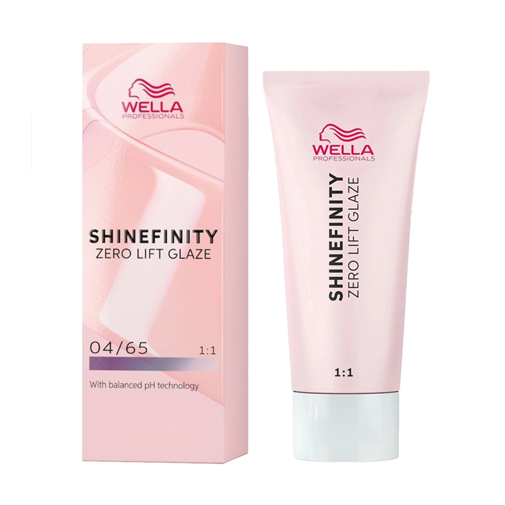Напівперманентна фарба для волосся Wella Professionals Shinefinity Zero Lift Glaze 04/65 Deep Cherry, 60 мл